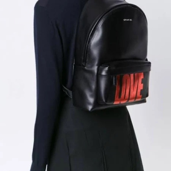 Givenchy metallic Love backpack main image 8